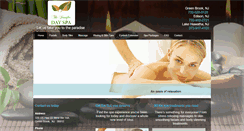 Desktop Screenshot of jennifer-dayspa.com